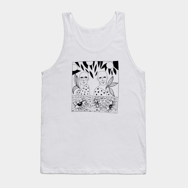 In the garden Tank Top by Verde Verones